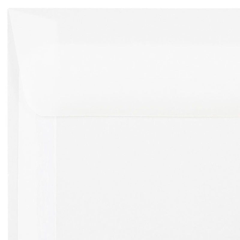 LUXPaper 6 x 9 Booklet Envelopes | Clear Translucent | 30lb. Text | 50 Qty - Image 4